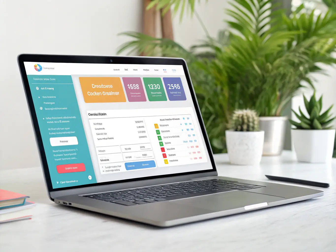 An interface of a payroll system on a computer screen, illustrating TuranBuh's efficient and compliant payroll processing services.